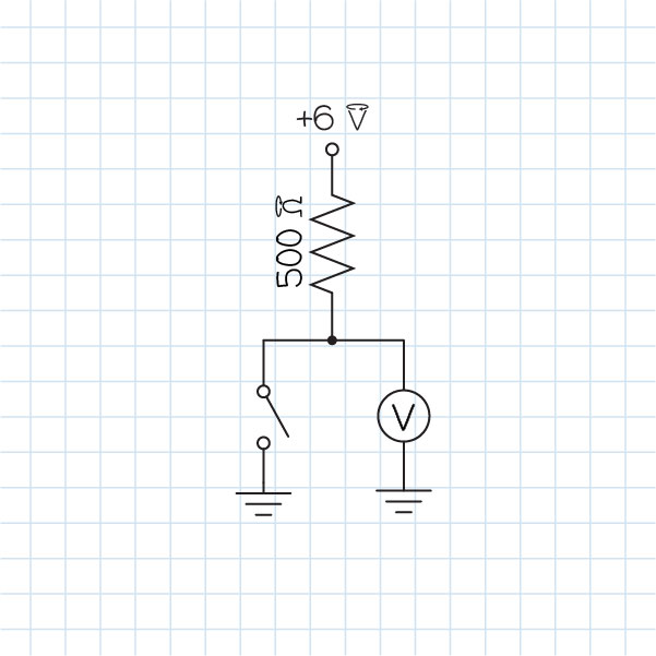NOT gate circuit diagram